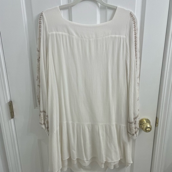 EUC Xhiliration Flowy Bohemian A-Line Dress Sz L - Picture 5 of 9